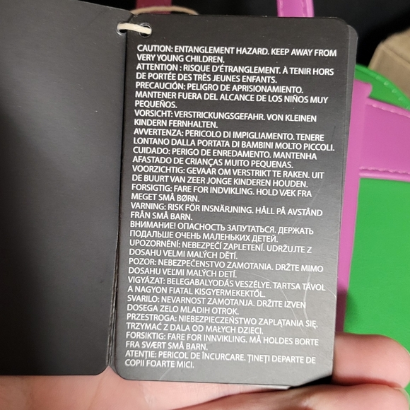 Loungefly Green Goblin faux leather daypack backpack gun metal grey hardware - Picture 10 of 16